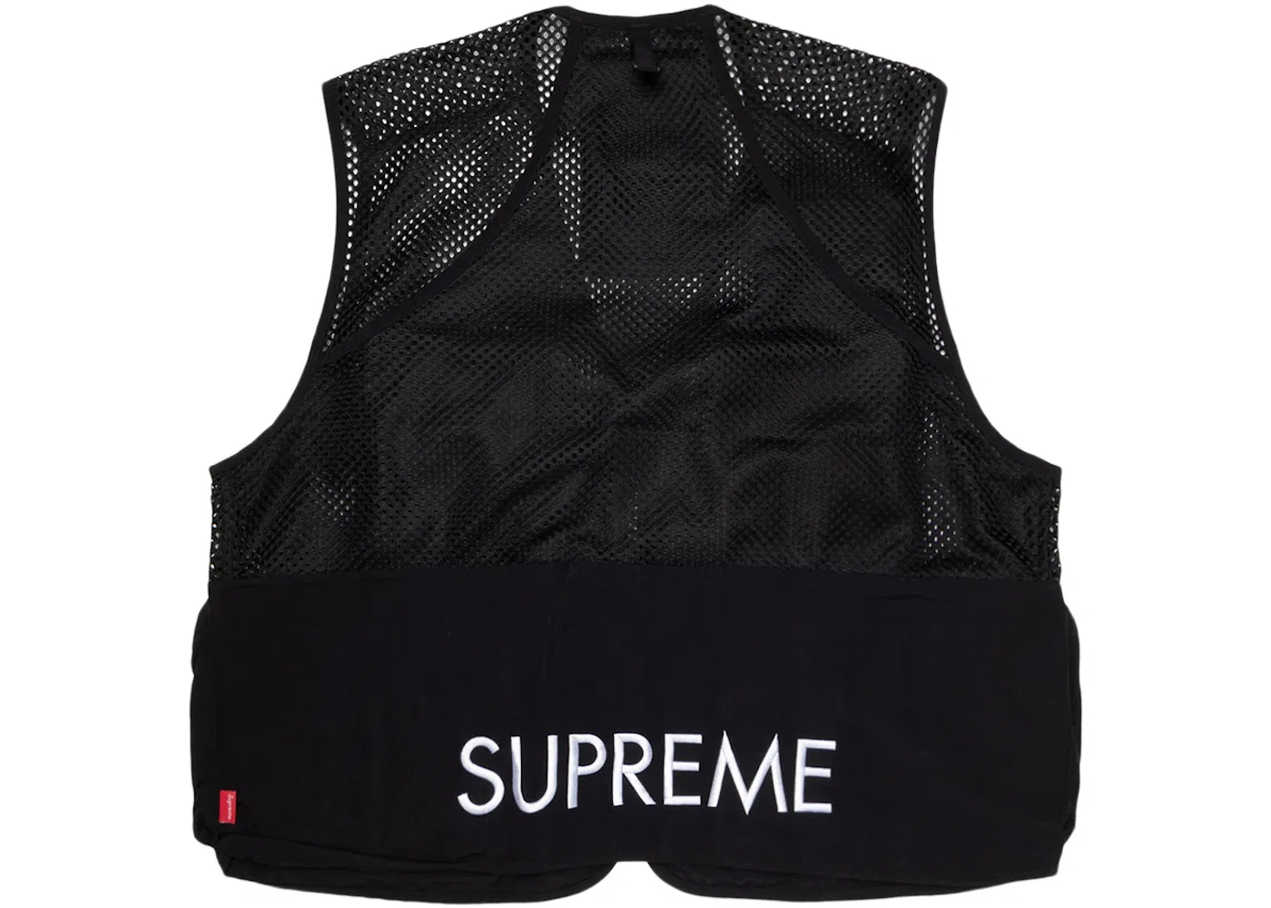 Мужской жилет с карманами Supreme Cargo Vest, Black — фото 2