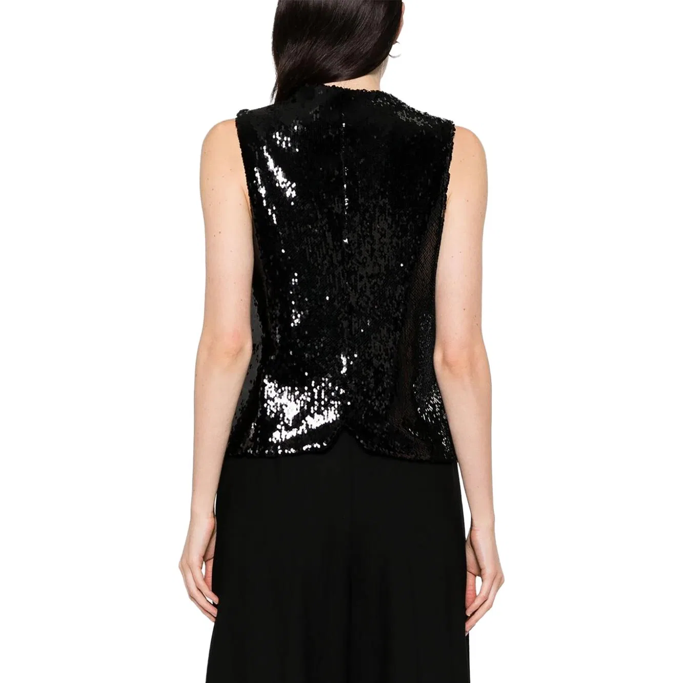 Женский жилет Emporio Armani, Black — фото 4