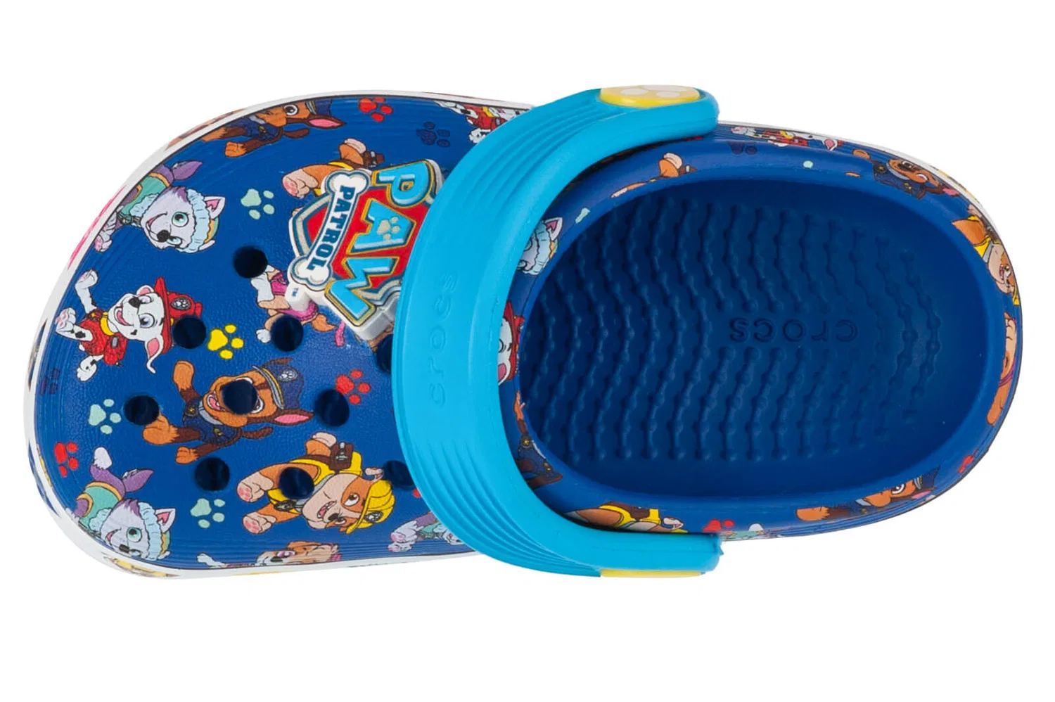 Детские сандалии с принтом Paw Patrol Crocs, Blue — фото 3