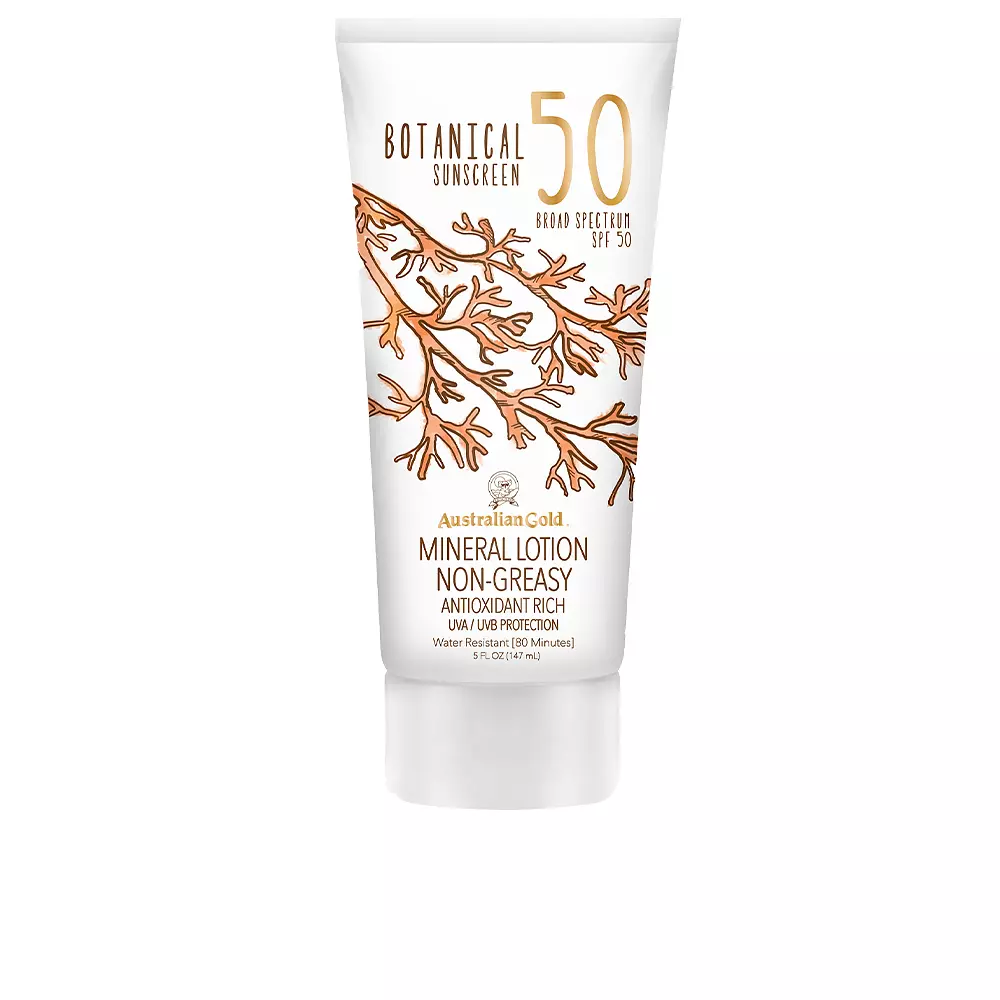 

Солнцезащитный крем Botanical Spf50 Mineral Lotion Australian Gold, 147 мл