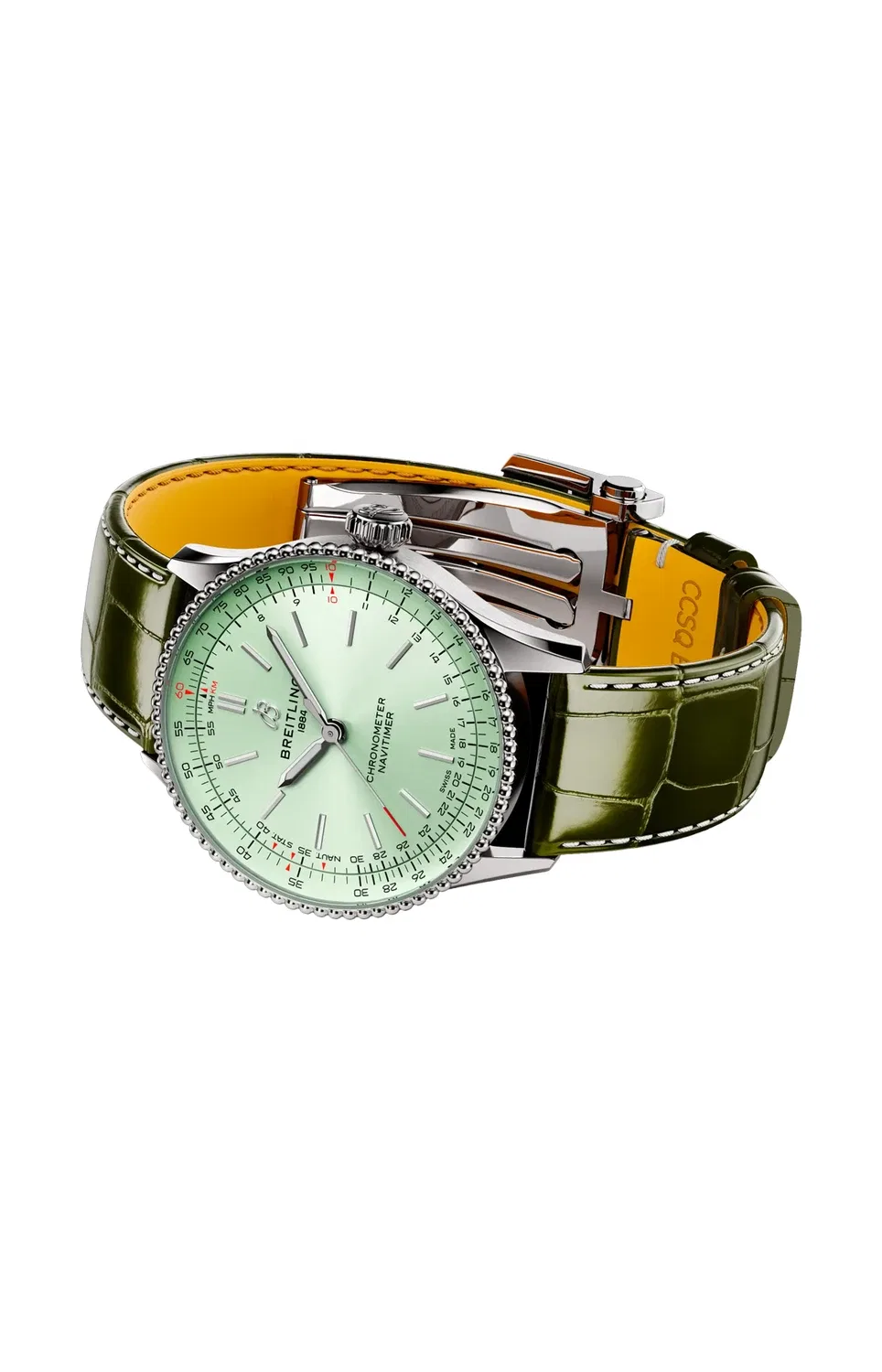 НАВИТАЙМЕР АВТОМАТИК 36 - A17327361L1P1 BREITLING, серебряный — фото 4