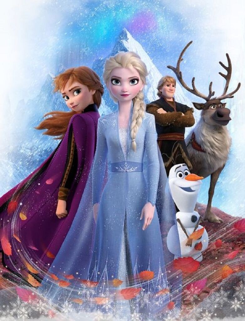 

Мягкое одеяло Disney Frozen Elsa Anna Olaf 130 x 170 см BrandMac