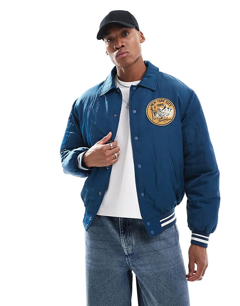 

Куртка-бомбер с нашивкой-логотипом в цвете multi Tommy Jeans