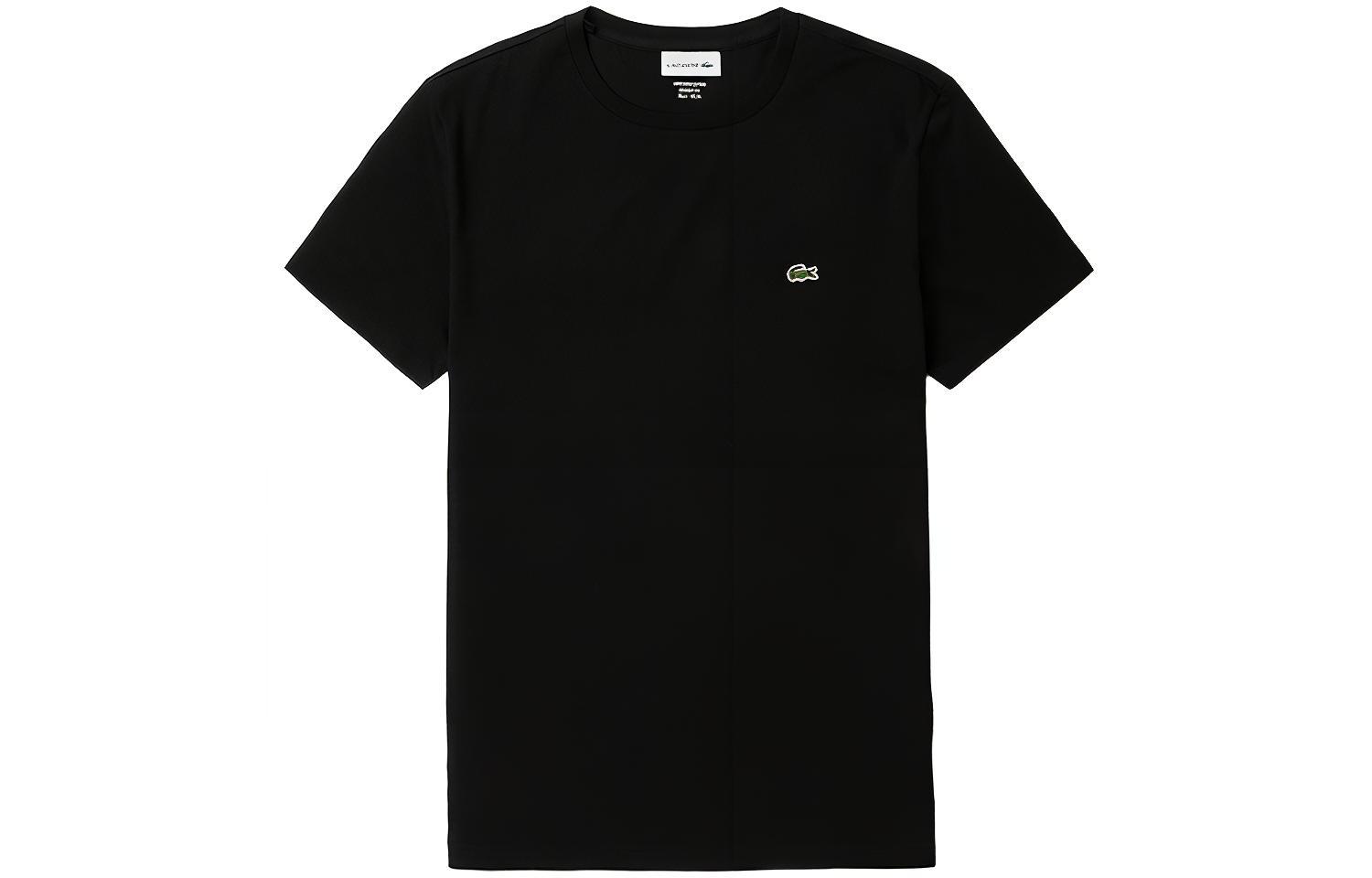 Футболка с логотипом на груди LACOSTE, 001/белый — фото 3