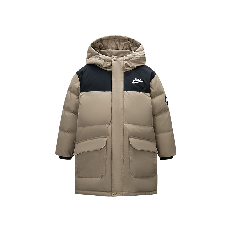 

Детская льняная пуховая куртка для детей от 3 до 7 лет Nike, linen