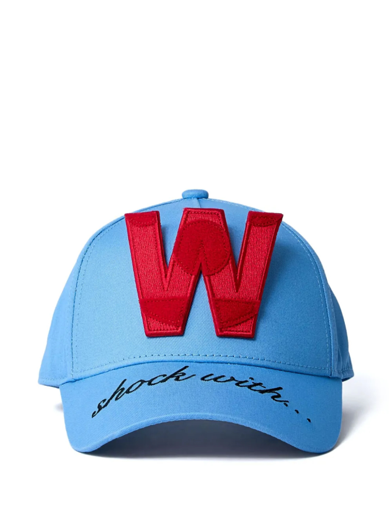 

Кепка с логотипом Walter Van Beirendonck, синий