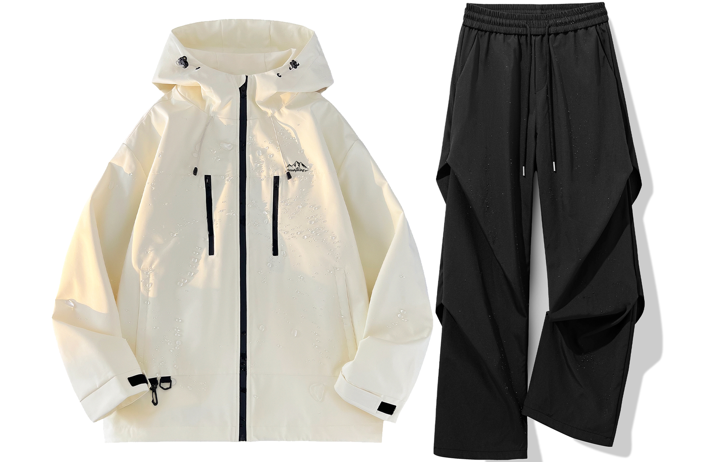 

WARRIOR Куртка Unisex из коллекции Huichao Riding The Wind, Light Yellow+Black[Waterproof Clothing Sets]