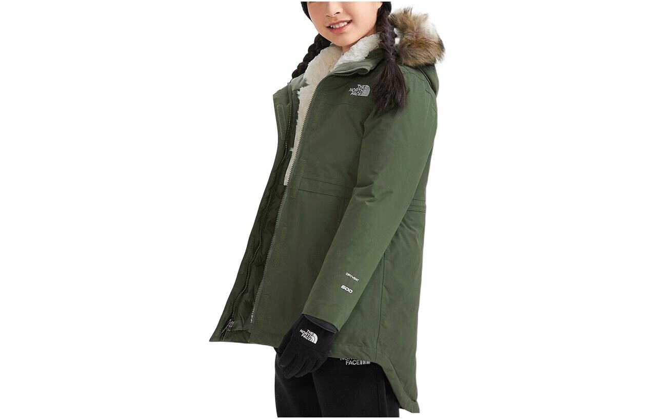 

Детский пуховик THE NORTH FACE, цвет Green