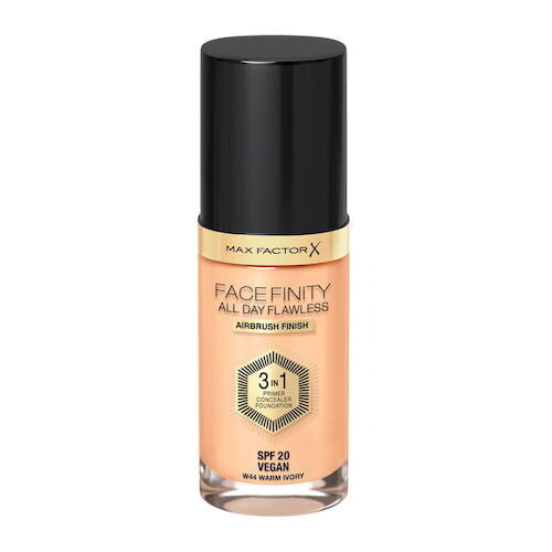 

Тональный крем для лица, оттенок 44 «Теплый слоновая кость», SPF 20, 30 мл Max Factor, Facefinity All Day Flawless 3in1 Flexi-Hold