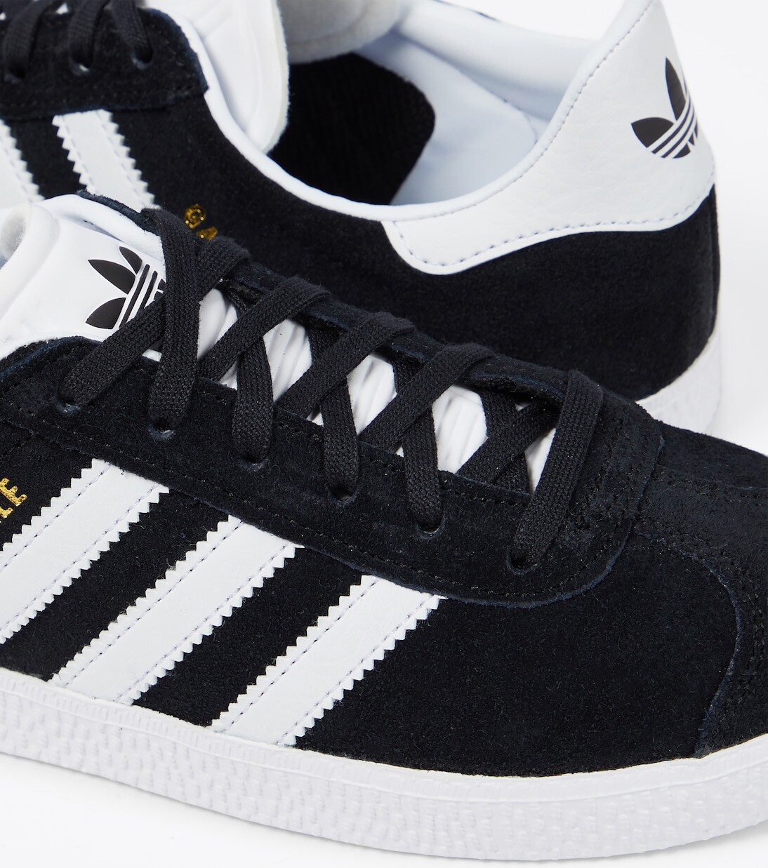 Кроссовки gazelle замшевые Adidas Originals, черный — фото 4