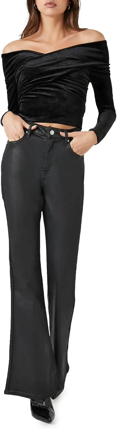 

Forever 21 джинсы женские Flare Stone Wash