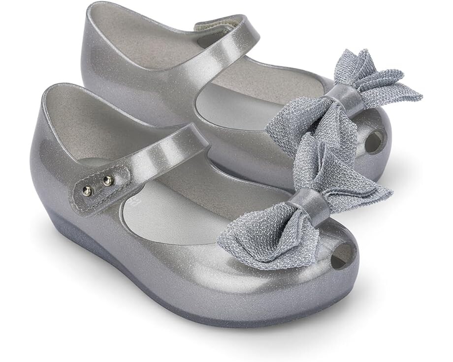 

Туфли на плоской подошве Mini Melissa Mini Ultra Girl Sweet XII BB, цвет Pearly Silver