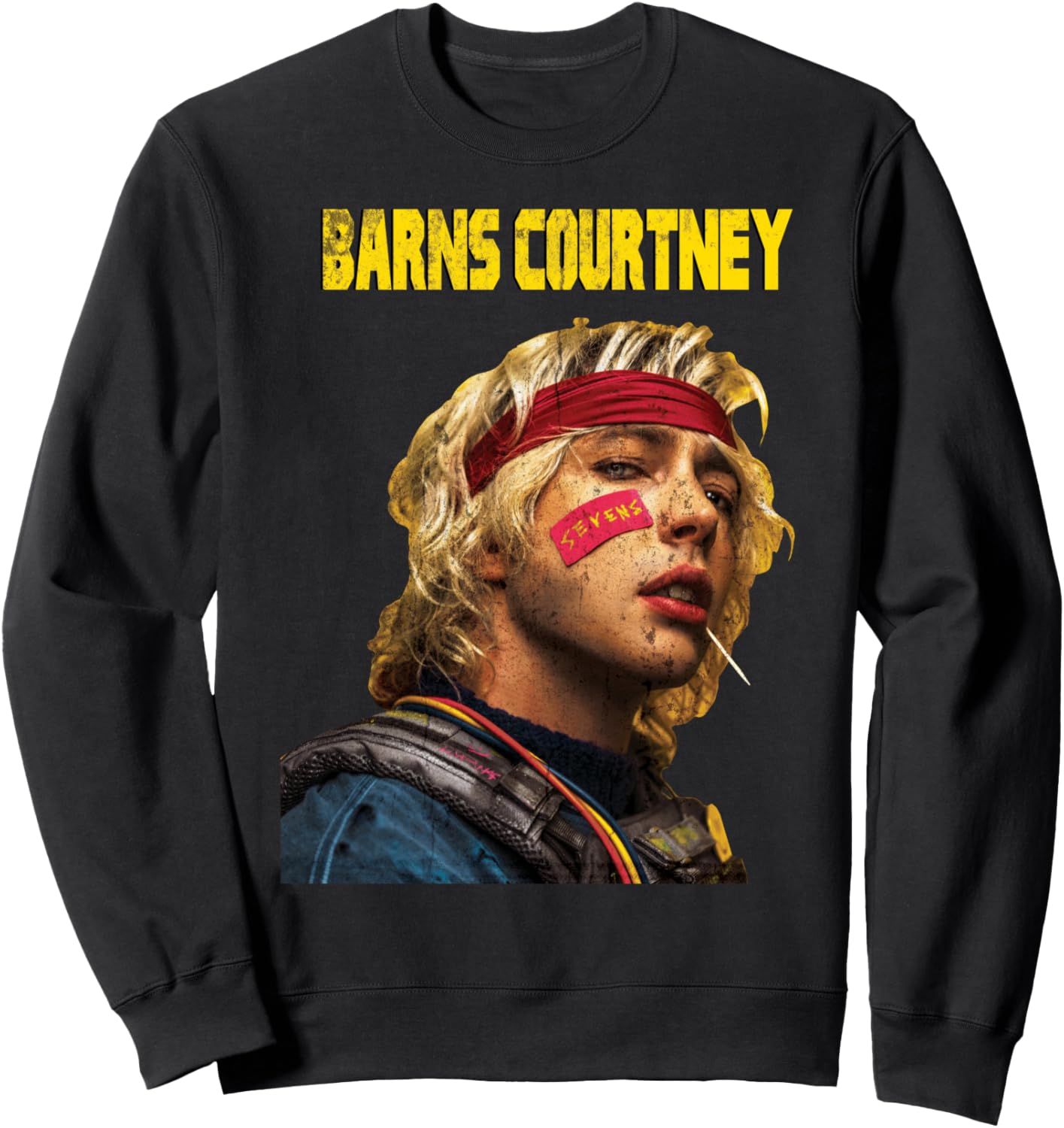 

Толстовка Barns Courtney с постерным принтом, черная Barns Courtney Official