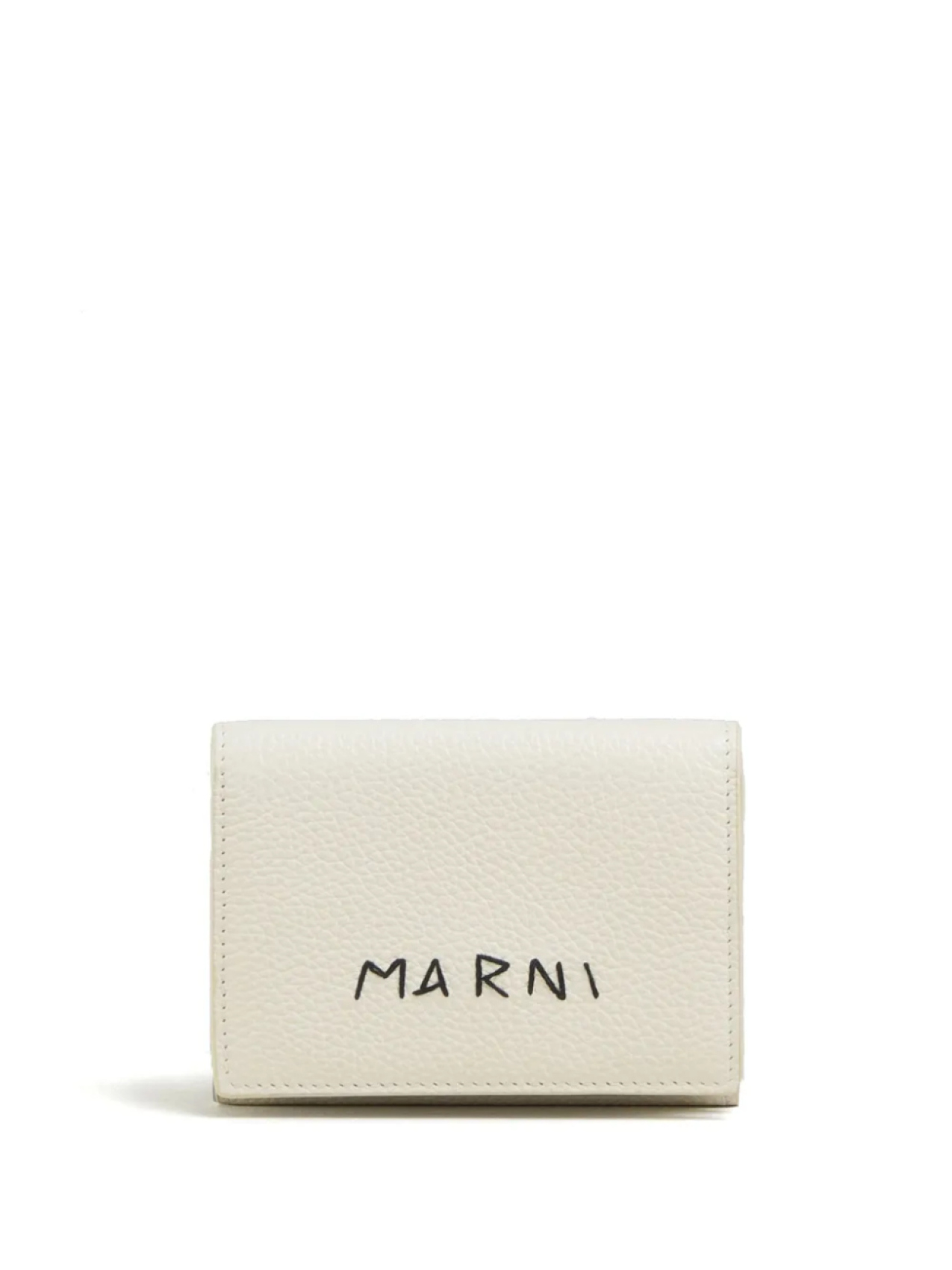 

Кошелек с вышитым логотипом Marni, белый