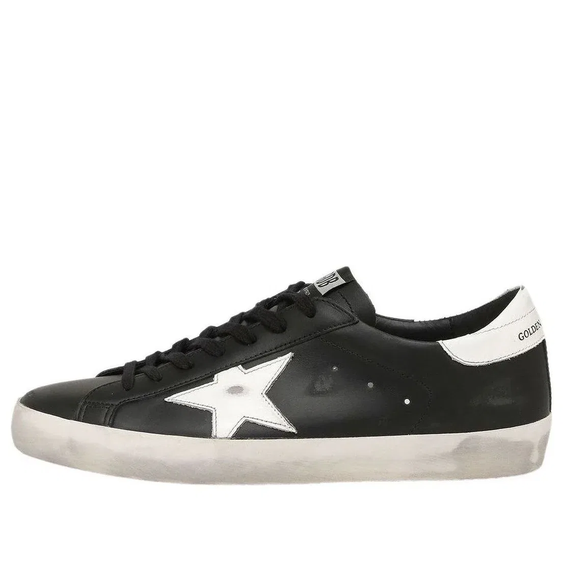 Кроссовки Golden Goose Super-Star 'Black White' GMF00101-F000321-80203, черный