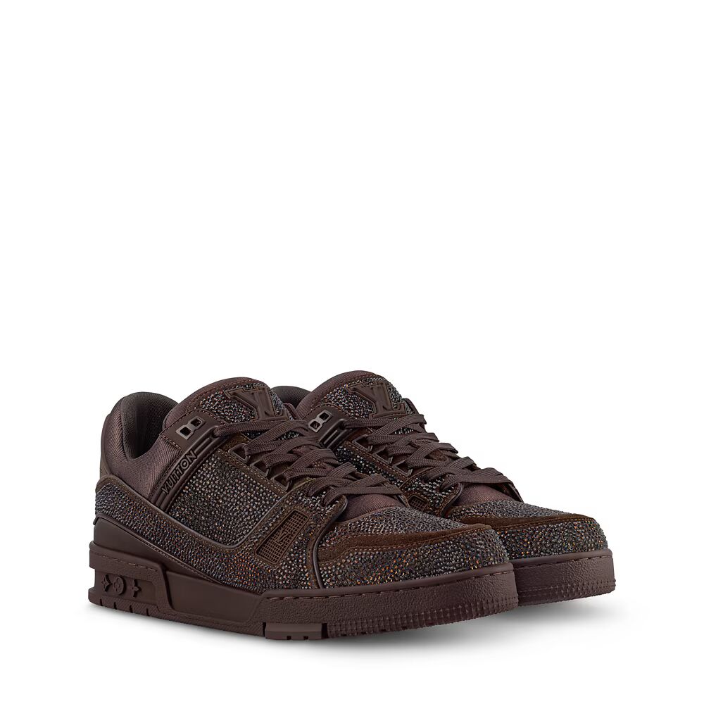 

Кроссовки LV Trainer Louis Vuitton, коричневый