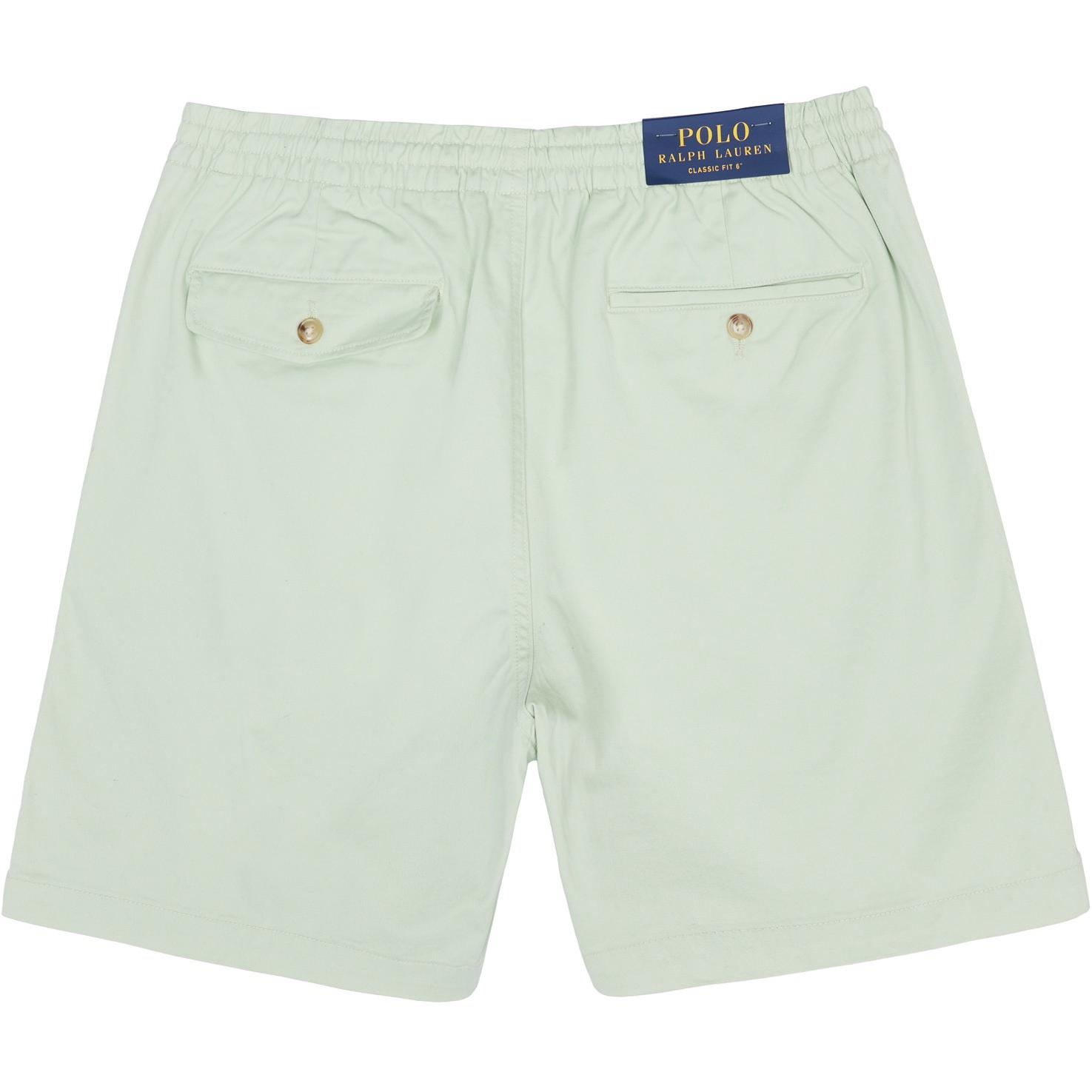 Хлопковые шорты Polo Ralph Lauren, светло-зелёный — фото 3