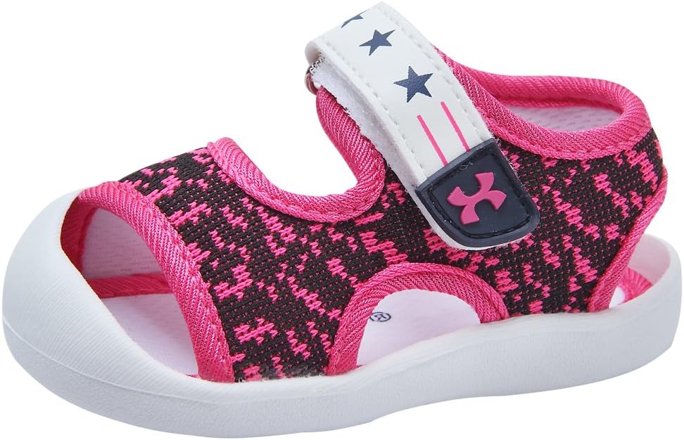 

Детские летние сандалии с дышащей сеткой, резиновой подошвой и противоскользящей поверхностью для мальчиков и девочек, 9-30 месяцев Kuner, Rose