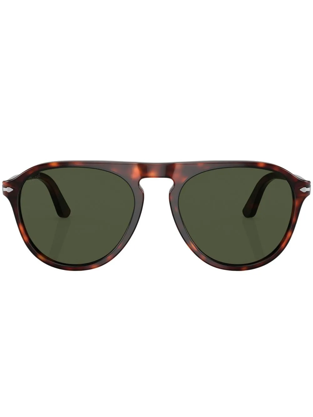 

Солнцезащитные очки в круглой оправе Persol, зеленый