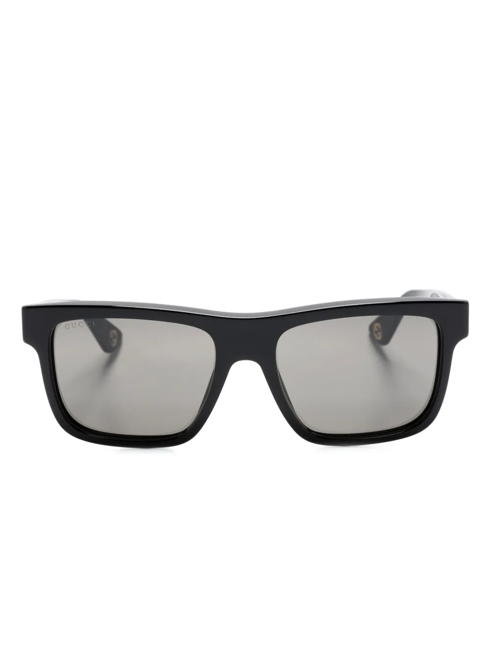 

Солнцезащитные очки в квадратной оправе Gucci Eyewear, черный