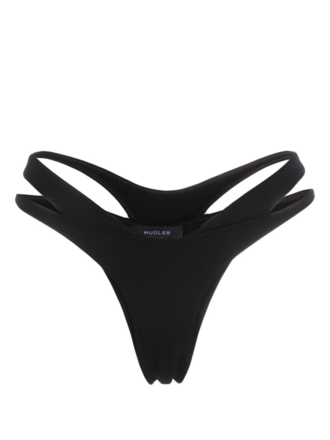 

Mugler плавки бикини Cut-Out, черный