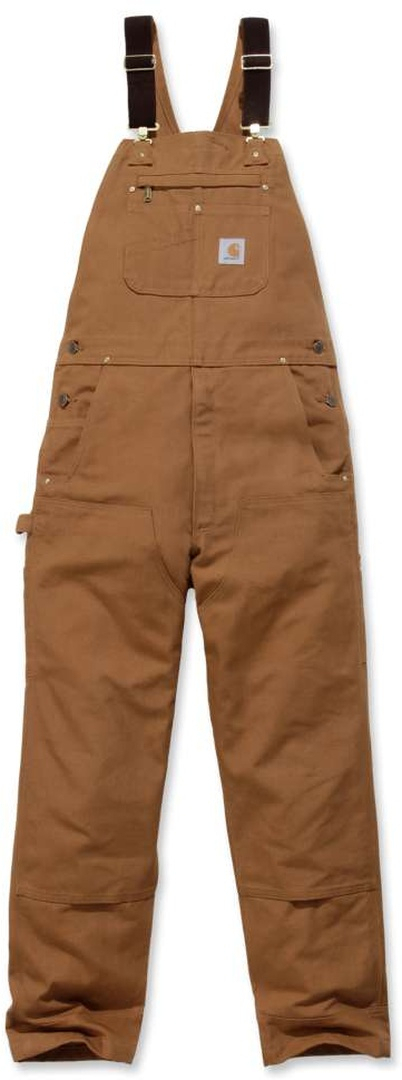 

Брюки Carhartt Bib Overall, коричневый