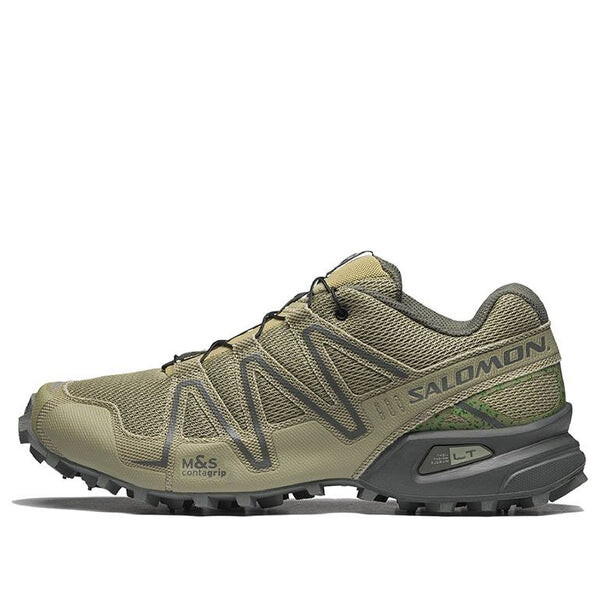 

Кроссовки speedcross 3 waterproof Salomon, зеленый