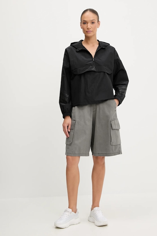 

Джинсовые шорты карго Jorts Adidas Originals, серый