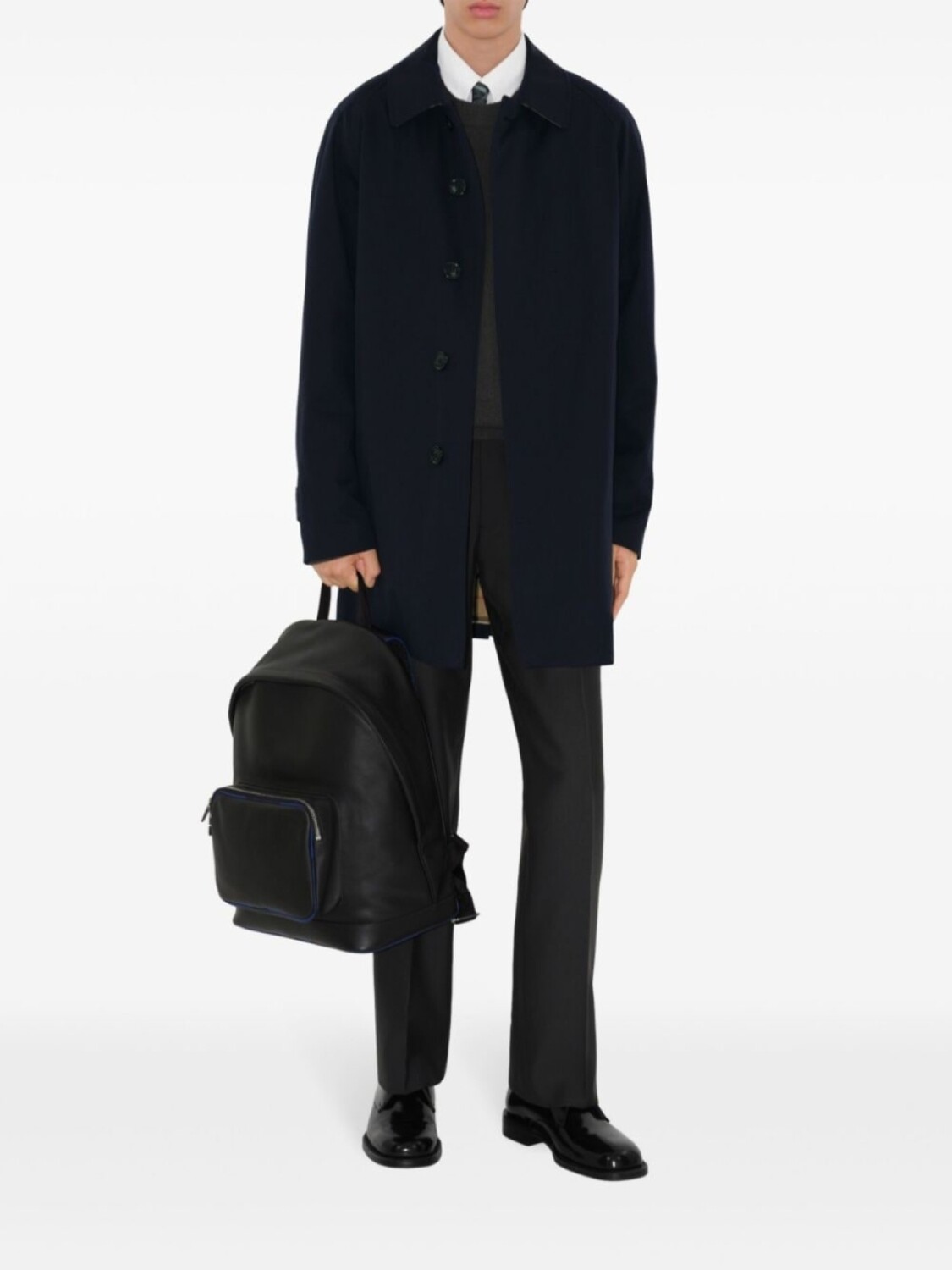 

Burberry тренчкот Camden Heritage, синий