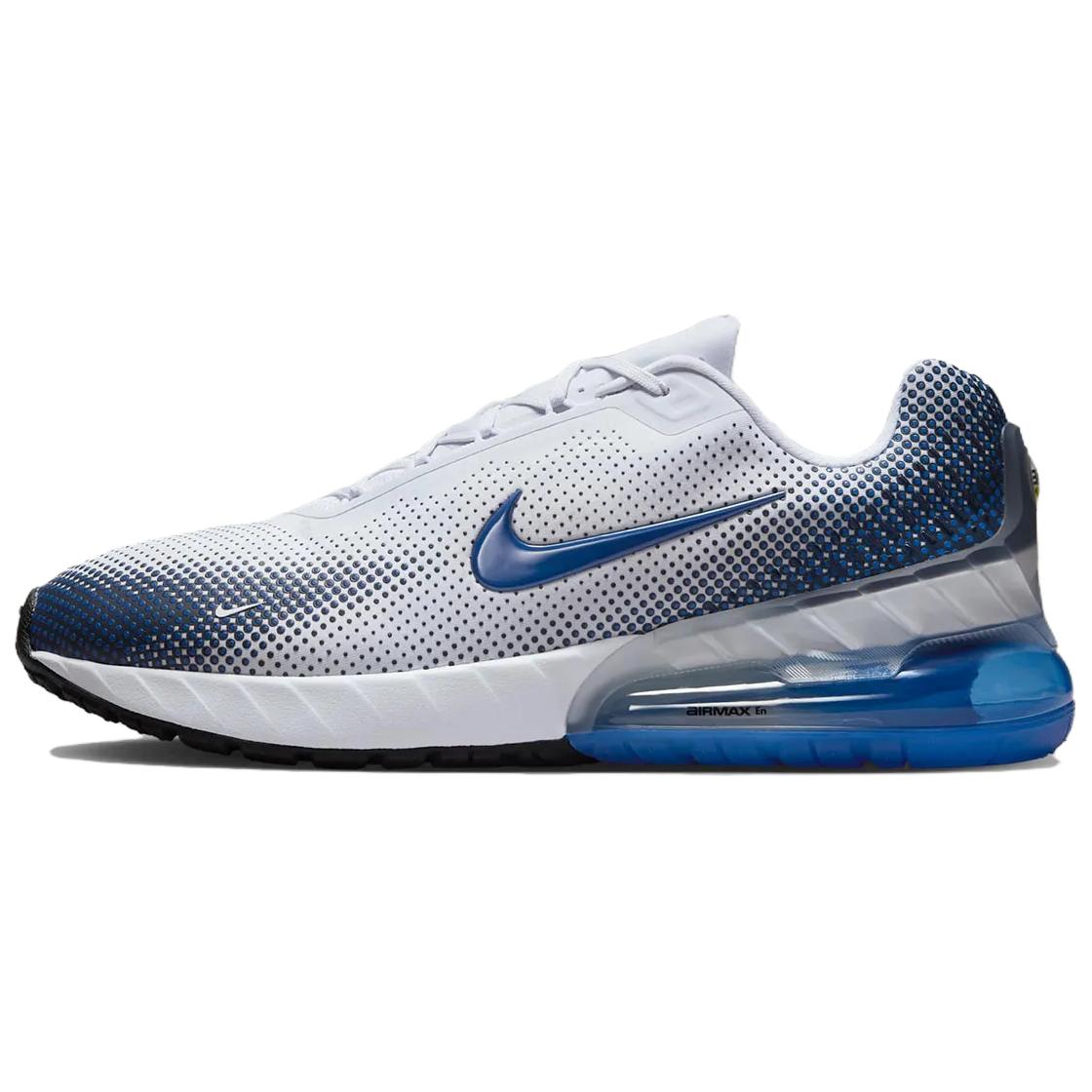 

Nike Кроссовки Air Max Phoeni Abrasion Resistant Low Top Casual Running Shoes Men, белые, синие