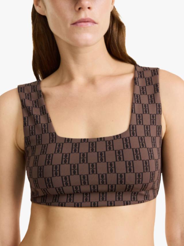 

Брага спортивный топ-бра By Malene Birger, Brown