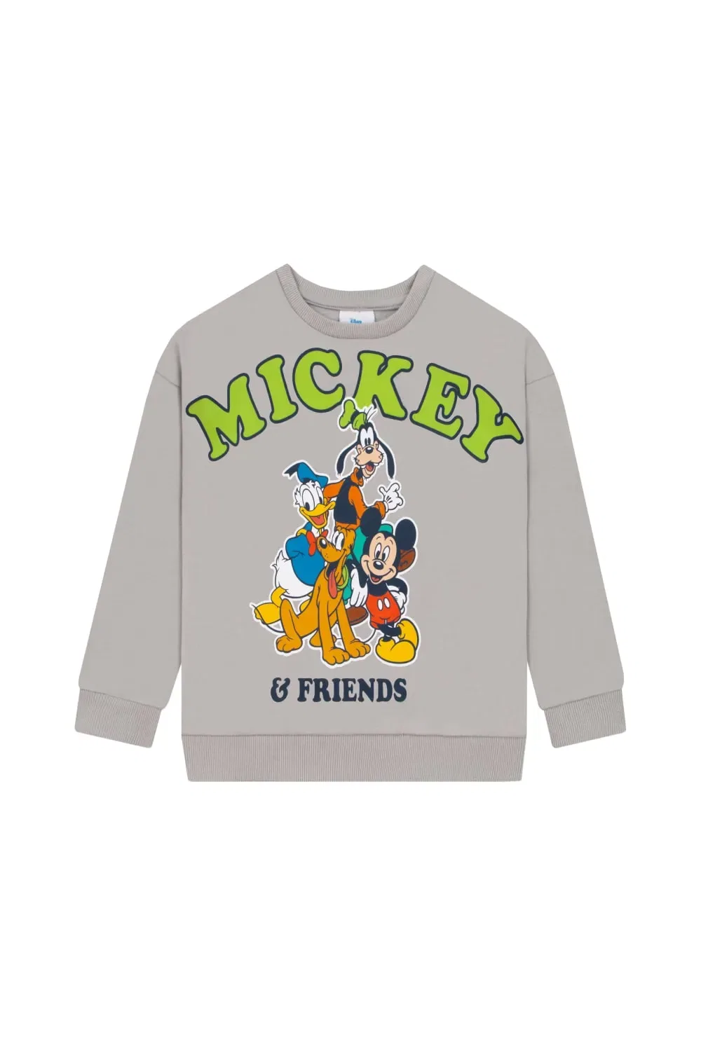 Детский свитшот Mickey & Friends Disney, серый