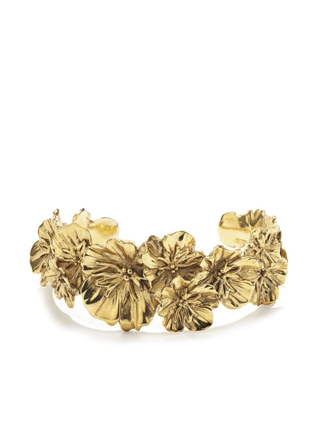 

Goossens браслет Fleur de Pavot, золотой