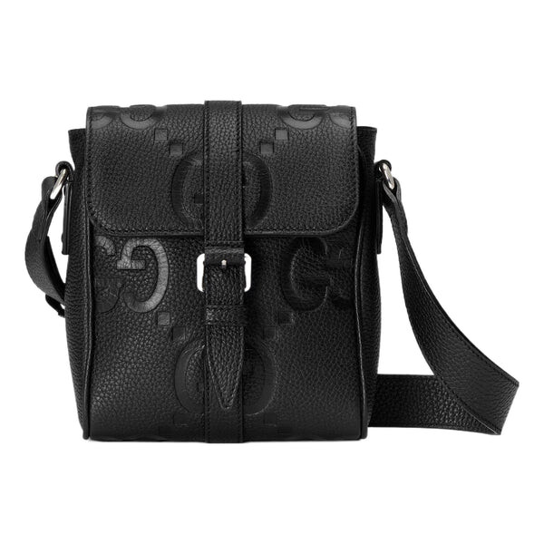 

Сумка jumbo gg small messenger bag 'black' Gucci, черный