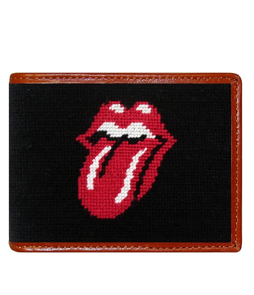 

Кошелек Smathers & Branson с вышивкой Rolling Stones, черный