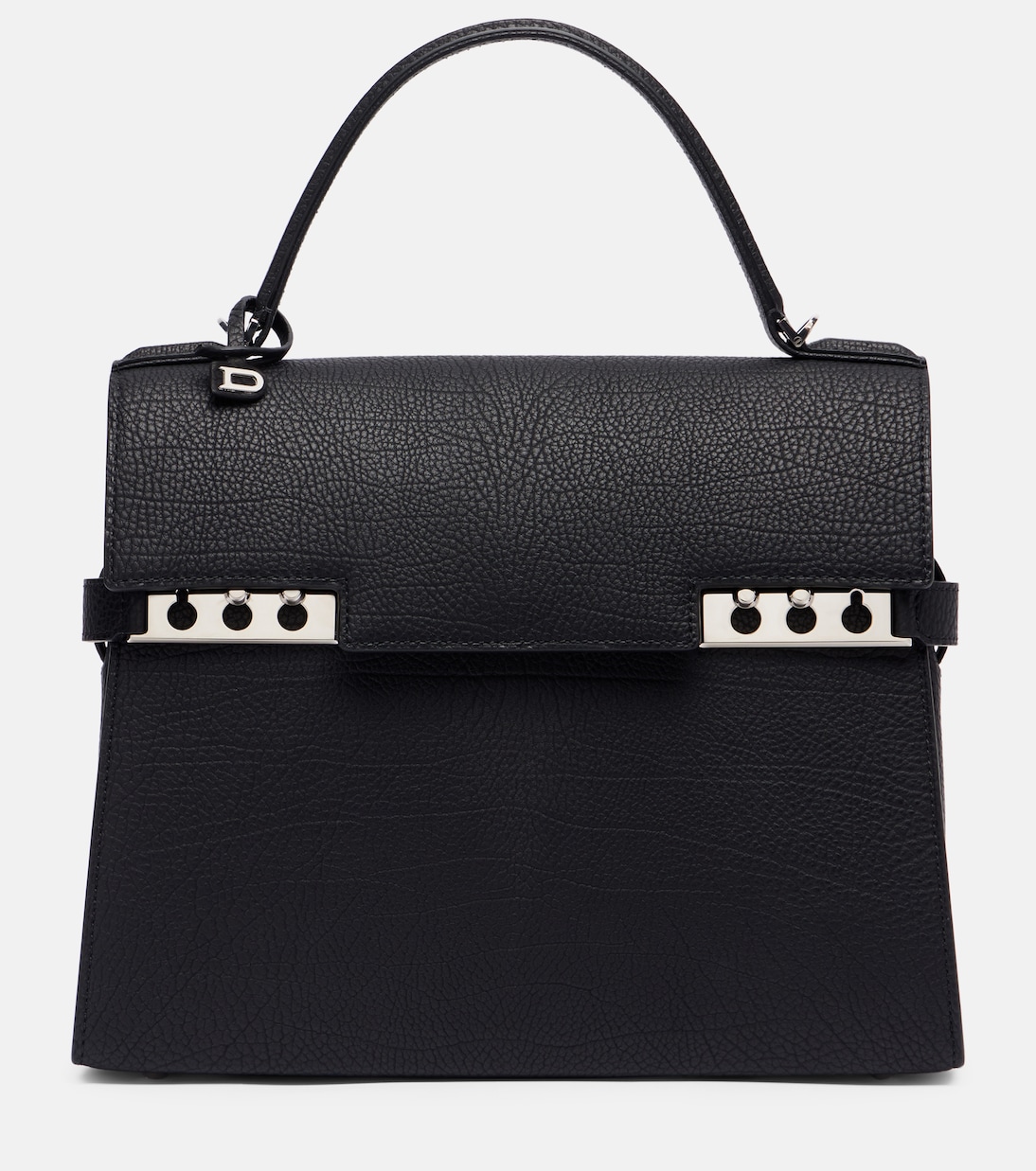 

Сумка-тоут Tempête Medium из кожи Delvaux, нуар