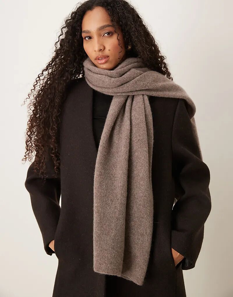 

Шарф-капсула Mango в грибном цвете