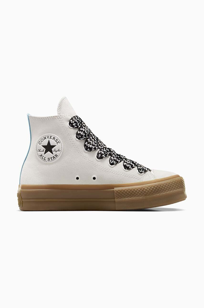 

Замшевые кроссовки Converse Chuck Taylor All Star Lift, белый