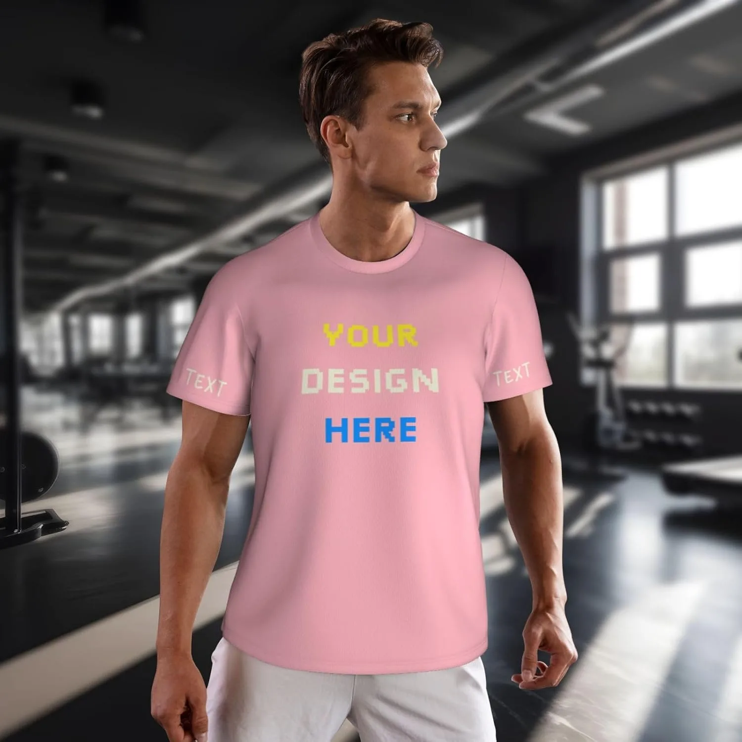 Футболка Custom с логотипом спереди и сзади — фото 3