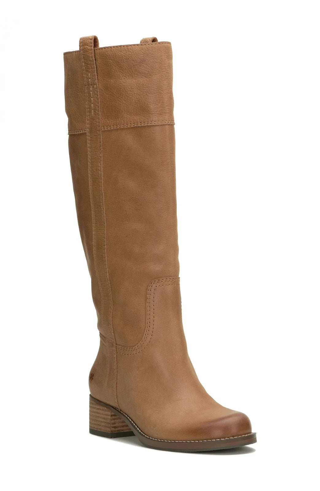 Lucky Brand Hybiscus Женские высокие кожаные ботинки для верховой езды Tuscany, коричневый