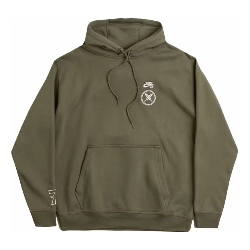 Худи Nike SB x Yuto Graphic Fleece Pullover Hoodie 'Medium Olive'