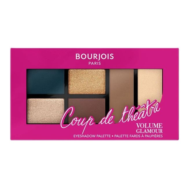 

Палитра теней для век Volume Glamour Bourjois, цвет 002 cheeky look, 8,4 гр