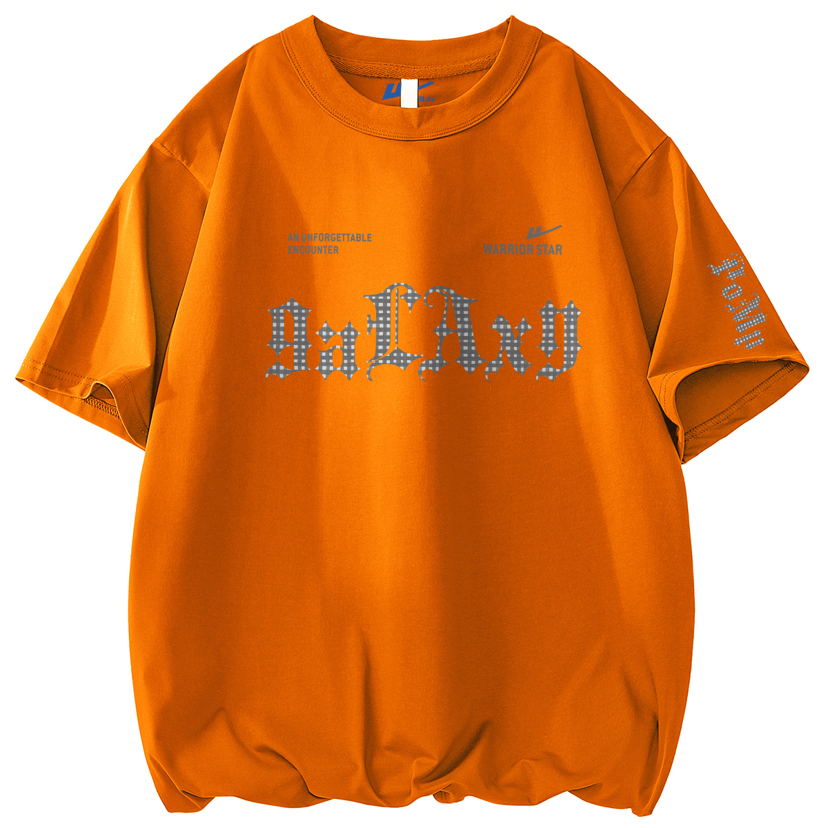 

Футболка Unisex Crew Neck Moderate Heavyweight WARRIOR, оранжевый (heavyweight and 100% cotton)