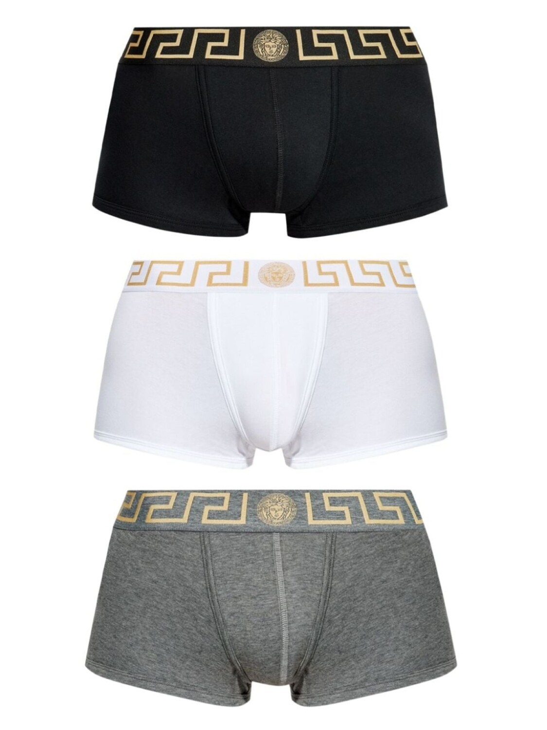 

Versace боксеры Greca Border (упаковка из трех шт.), белый