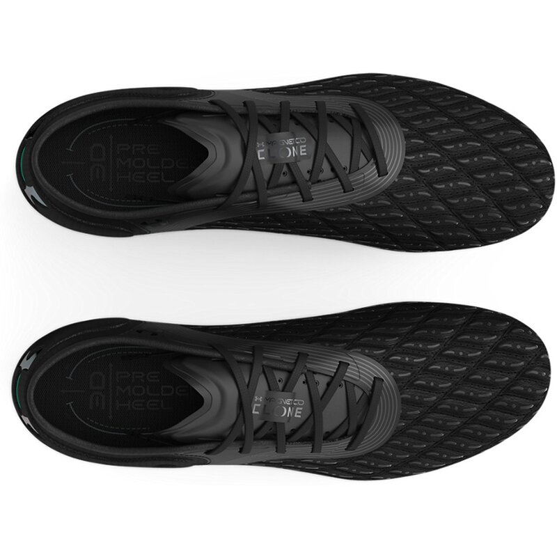 Футбольные бутсы для газона ua magnetico elite 3.0 fg Under Armour, черный — фото 3