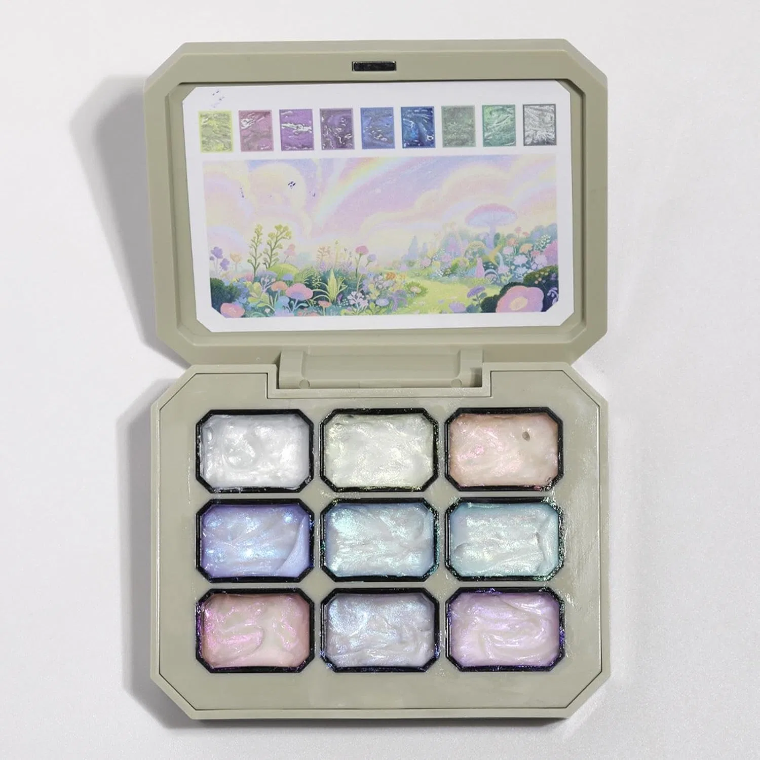 Палитра твердого гель-лака Pat Gel Polish Palette для дизайна ногтей Fxaumsgxuk — фото 3