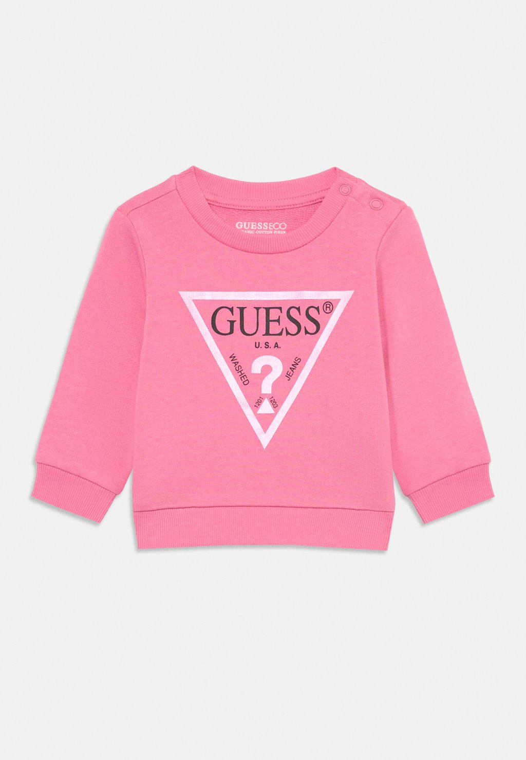

Толстовка BABY TODDLER KIDS CORE Guess, неоново-розовый