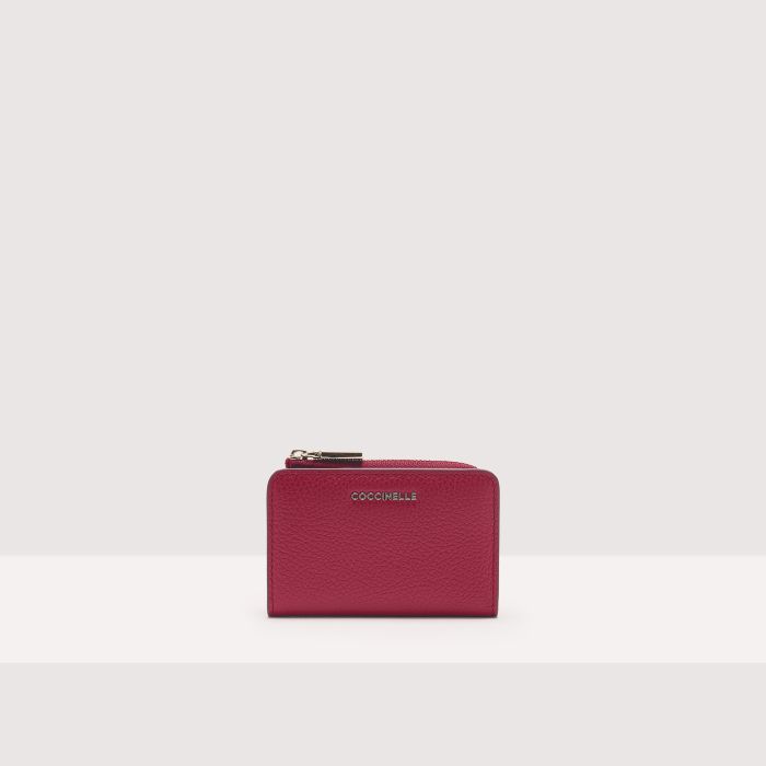 

Кошелек Coccinelle Metallic Soft, цвет Sangria
