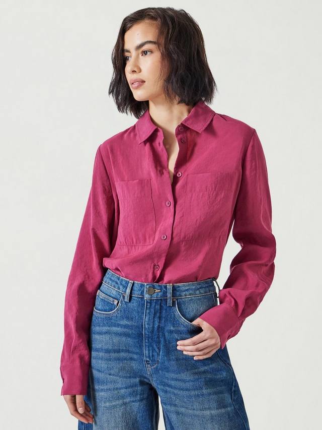 

Рубашка faye air flow HUSH, цвет Plum