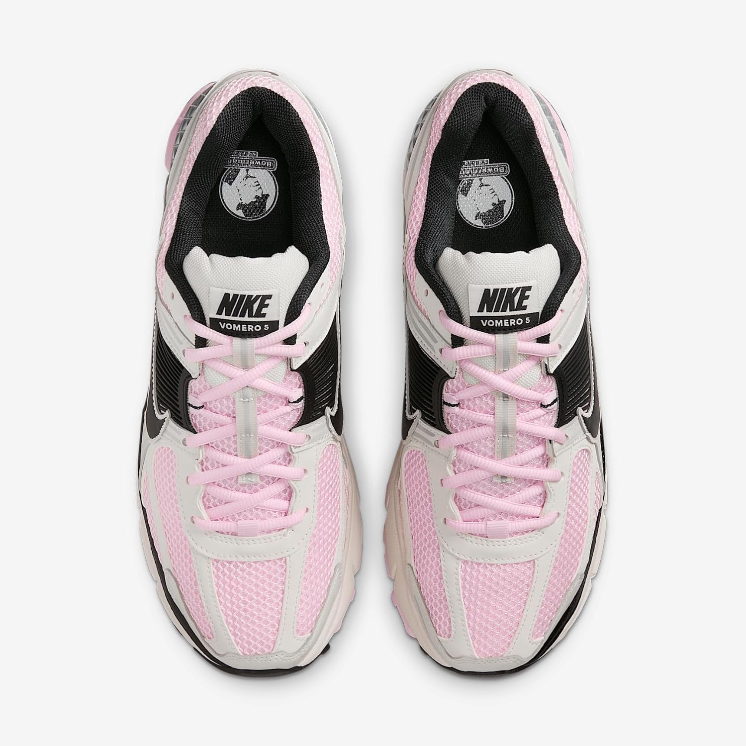 Мужские кроссовки Nike Zoom Vomero 5, черный/розовый — фото 4